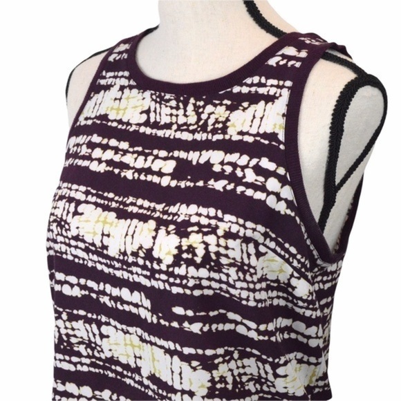 Mossimo Lightweight Abstract Print Tank, Size XS - Picture 2 of 8